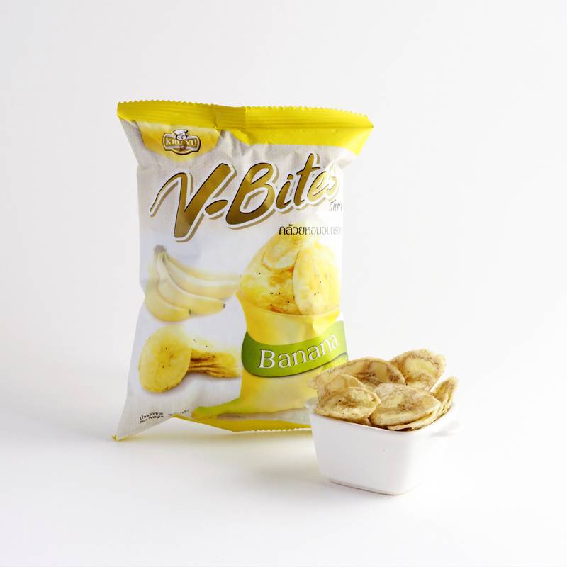 V-bites 100% Halal Banana Chip Fruits Snack From Thailand